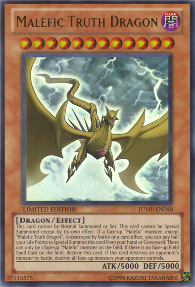 Malefic Truth Dragon [JUMP-EN048] Ultra Rare - Duel Kingdom