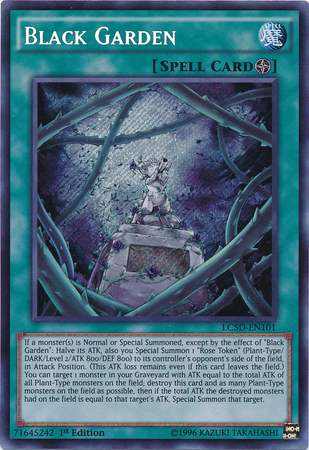 Black Garden [LC5D-EN101] Secret Rare - Duel Kingdom