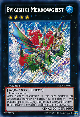 Evigishki Merrowgeist [HA06-EN053] Secret Rare - Duel Kingdom