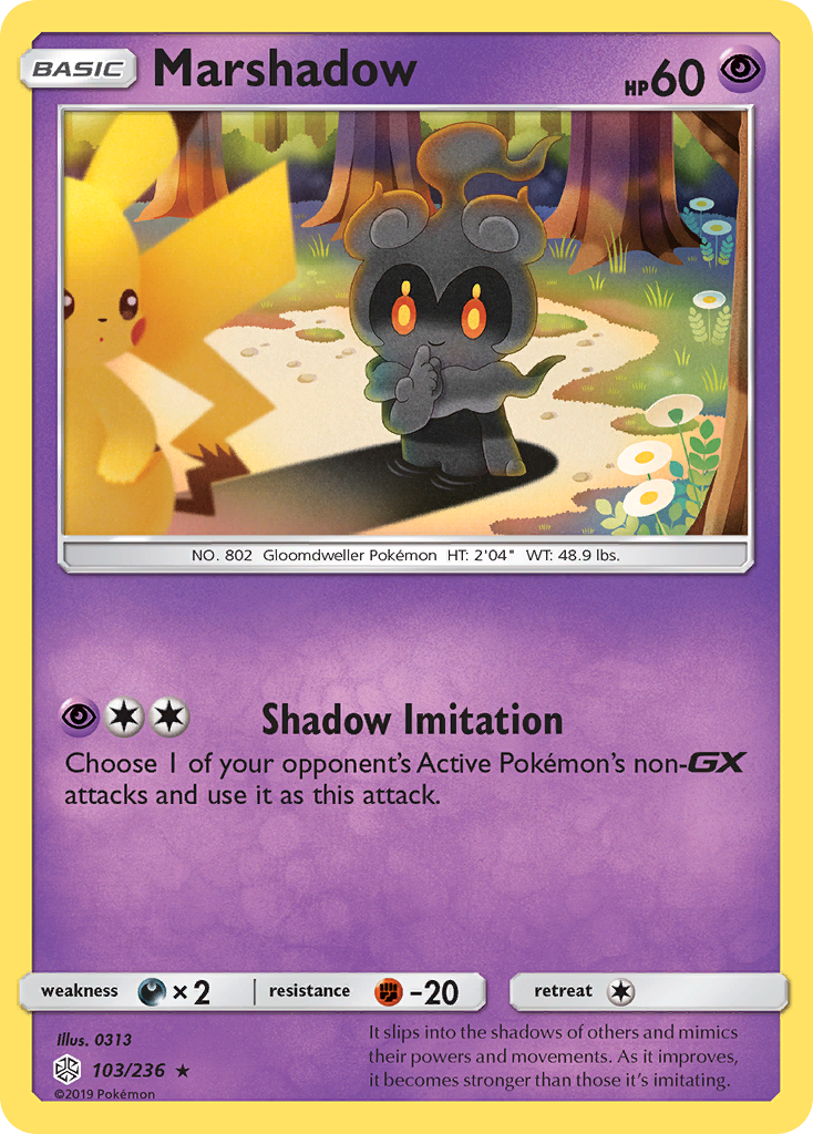 Marshadow (103/236) [Sun & Moon: Cosmic Eclipse] - Duel Kingdom