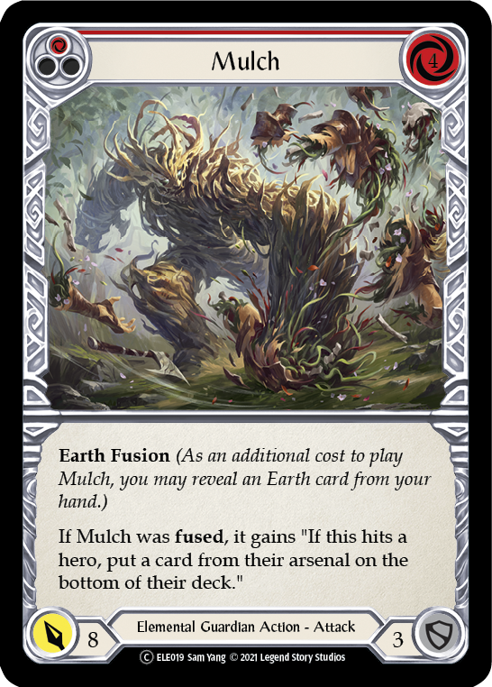 Mulch (Red) [U-ELE019] Unlimited Rainbow Foil - Duel Kingdom