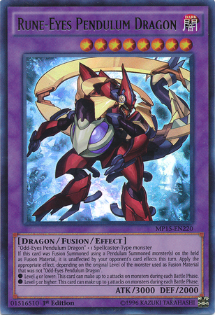 Rune-Eyes Pendulum Dragon [MP15-EN220] Ultra Rare - Duel Kingdom