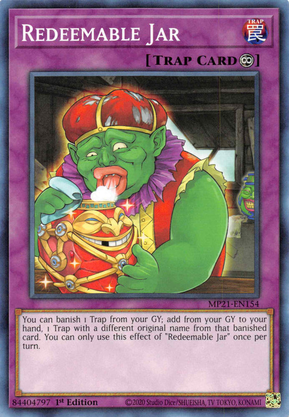 Redeemable Jar [MP21-EN154] Common - Duel Kingdom