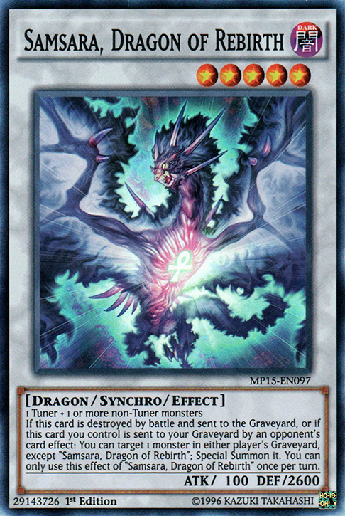 Samsara, Dragon of Rebirth [MP15-EN097] Super Rare - Duel Kingdom
