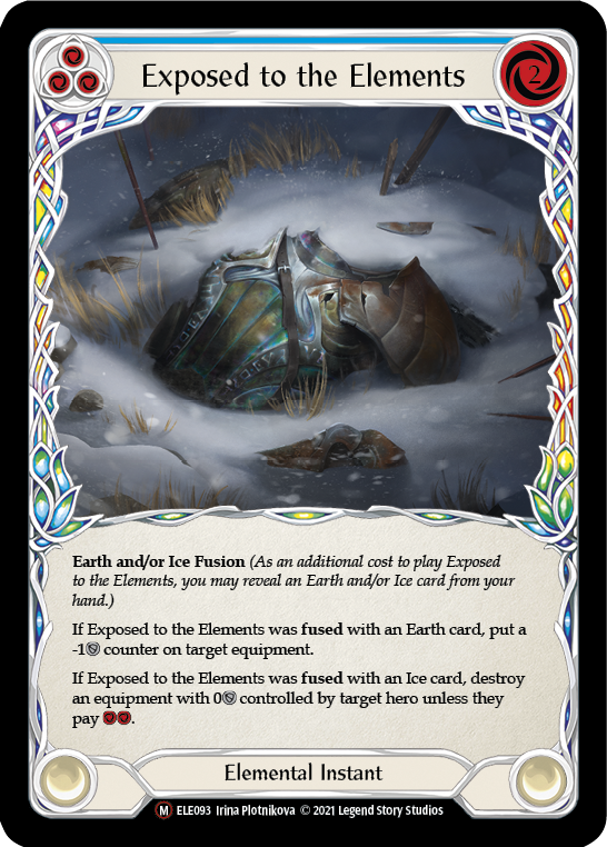 Exposed to the Elements [U-ELE093] Unlimited Rainbow Foil - Duel Kingdom