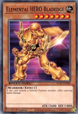 Elemental HERO Bladedge [SGX1-ENA09] Common - Duel Kingdom
