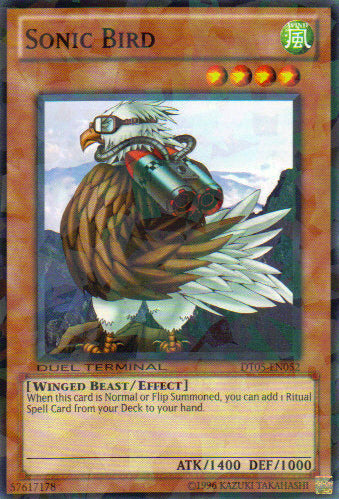 Sonic Bird [DT05-EN052] Common - Duel Kingdom