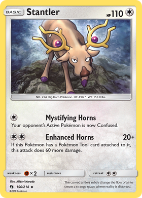 Stantler (156/214) [Sun & Moon: Lost Thunder] - Duel Kingdom