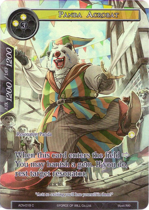 Panda Acrobat (Full Art) (ACN-019) [Ancient Nights]