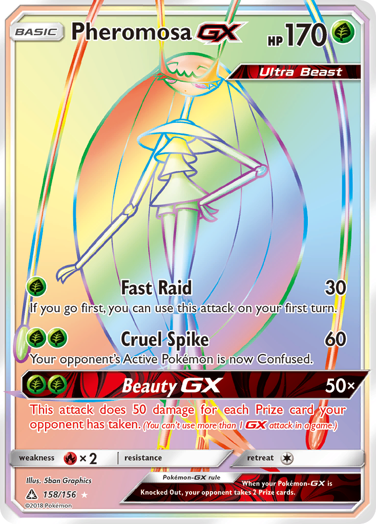 Pheromosa GX (158/156) [Sun & Moon: Ultra Prism] - Duel Kingdom