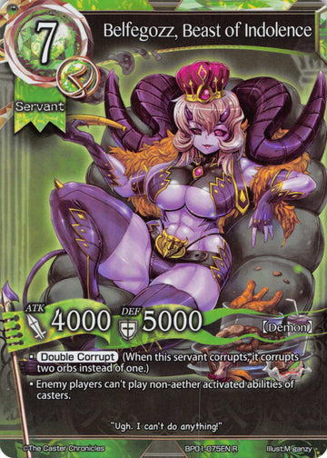 Belfegozz, Beast of Indolence - Duel Kingdom