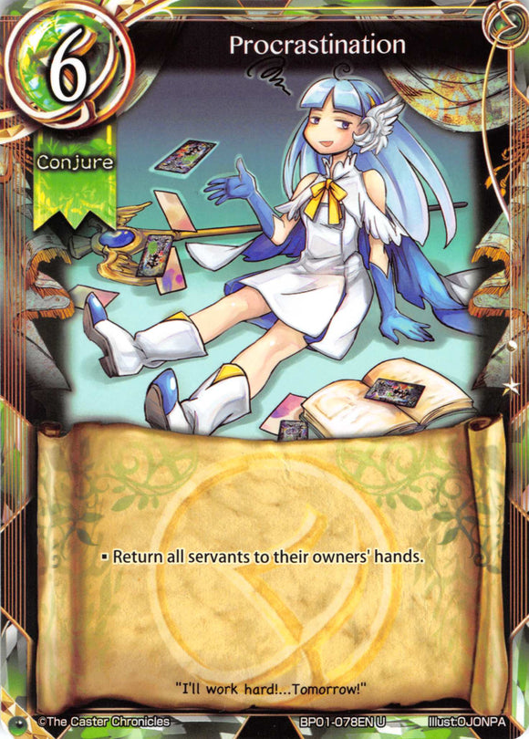 Procrastination - Duel Kingdom
