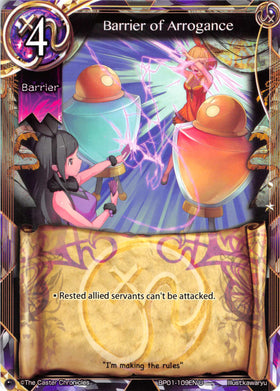 Barrier of Arrogance - Duel Kingdom