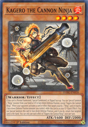 Kagero the Cannon Ninja [DABL-EN018] Common