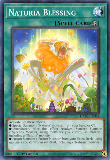Naturia Blessing [DABL-EN064] Common