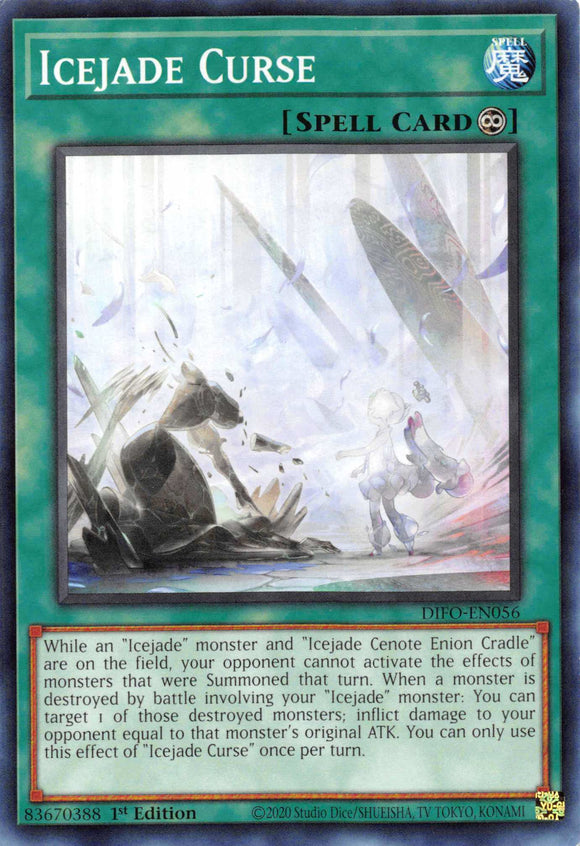 Icejade Curse [DIFO-EN056] Common