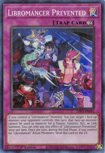 Libromancer Prevented [DIFO-EN091] Super Rare
