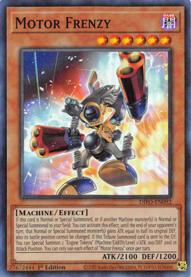 Motor Frenzy [DIFO-EN092] Super Rare