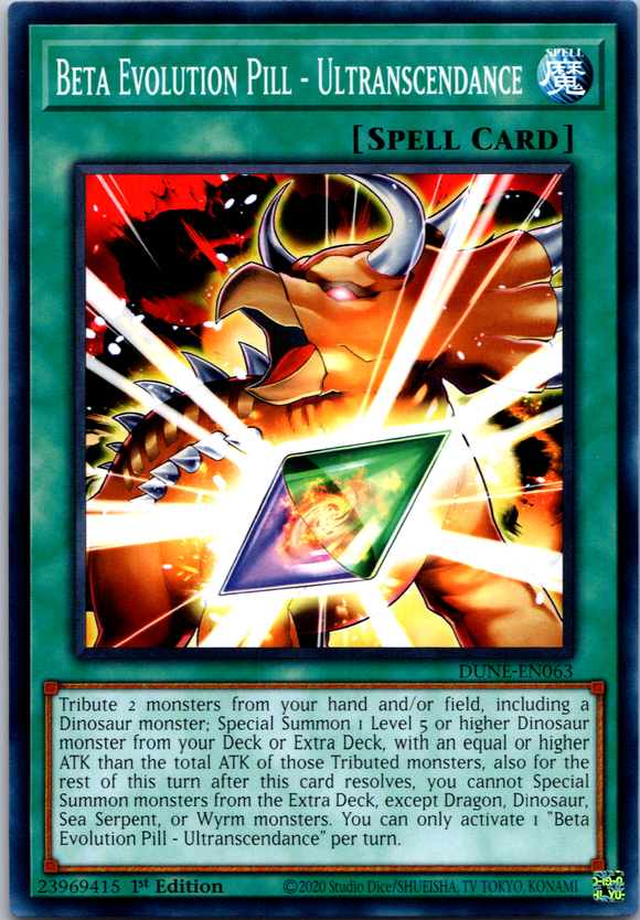 Beta Evolution Pill - Ultranscendance [DUNE-EN063] Common