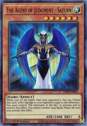 The Agent of Judgment - Saturn [GFP2-EN053] Ultra Rare - Duel Kingdom