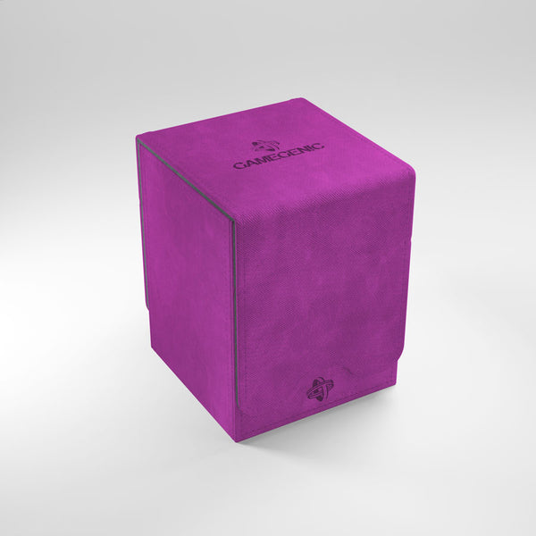 Squire Convertible Purple Deck Box (100ct) - Duel Kingdom