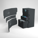 Stronghold Convertible Black Deck Box (200ct) - Duel Kingdom