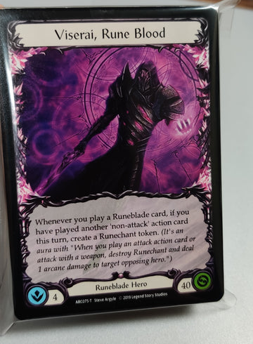 Flesh and Blood: Runeblade - Viserai Hero Deck (Duel Kingdom Original) - Duel Kingdom