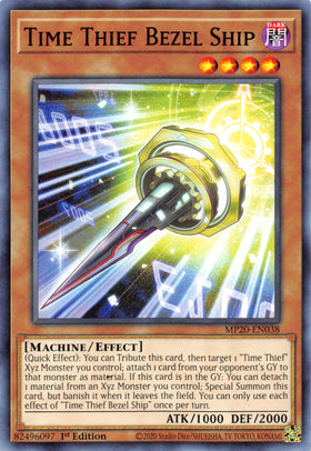 Time Thief Bezel Ship [MP20-EN038] Common