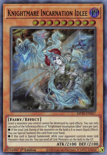 Knightmare Incarnation Idlee [MP20-EN057] Super Rare