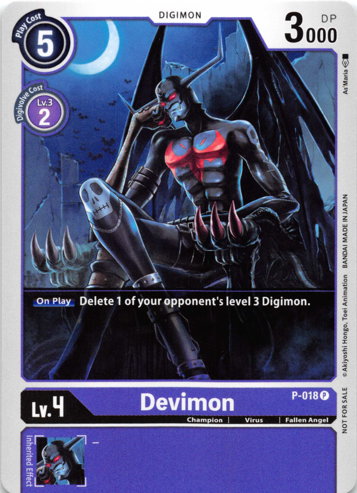 Devimon - P-018 [P-018 P] [Digimon Promotion Cards] Normal