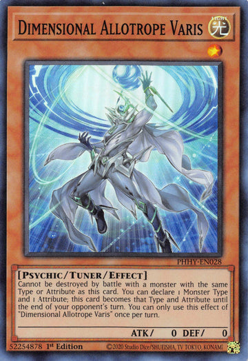 Dimensional Allotrope Varis [PHHY-EN028] Super Rare