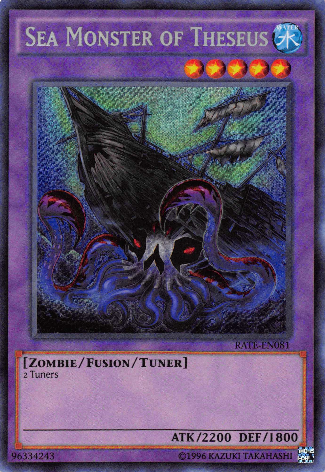 Sea Monster of Theseus [RATE-EN081] Secret Rare
