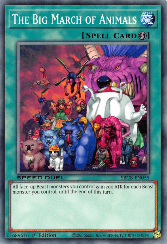 The Big March of Animals [SBCB-EN055] Common - Duel Kingdom