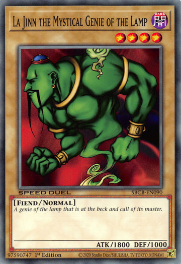 La Jinn the Mystical Genie of the Lamp [SBCB-EN090] Common - Duel Kingdom