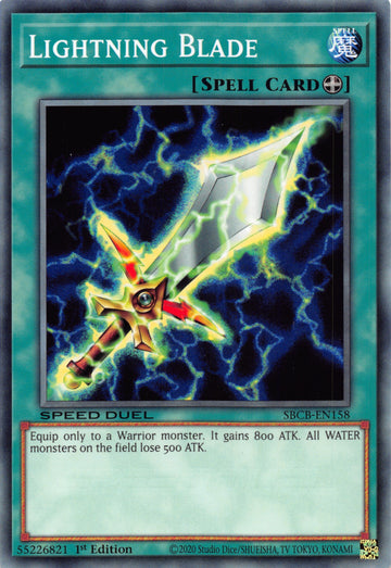 Lightning Blade [SBCB-EN158] Common - Duel Kingdom
