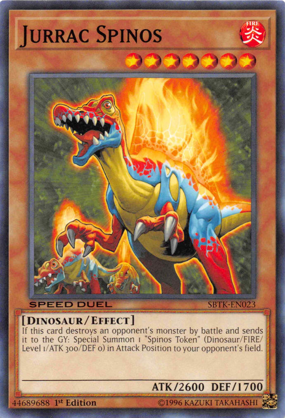 Jurrac Spinos [SBTK-EN023] Common - Duel Kingdom