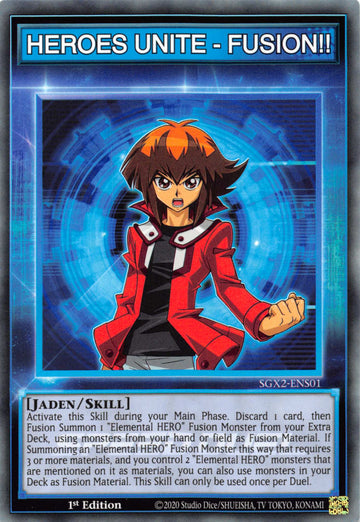 HEROES UNITE - FUSION!! [SGX2-ENS01] Common