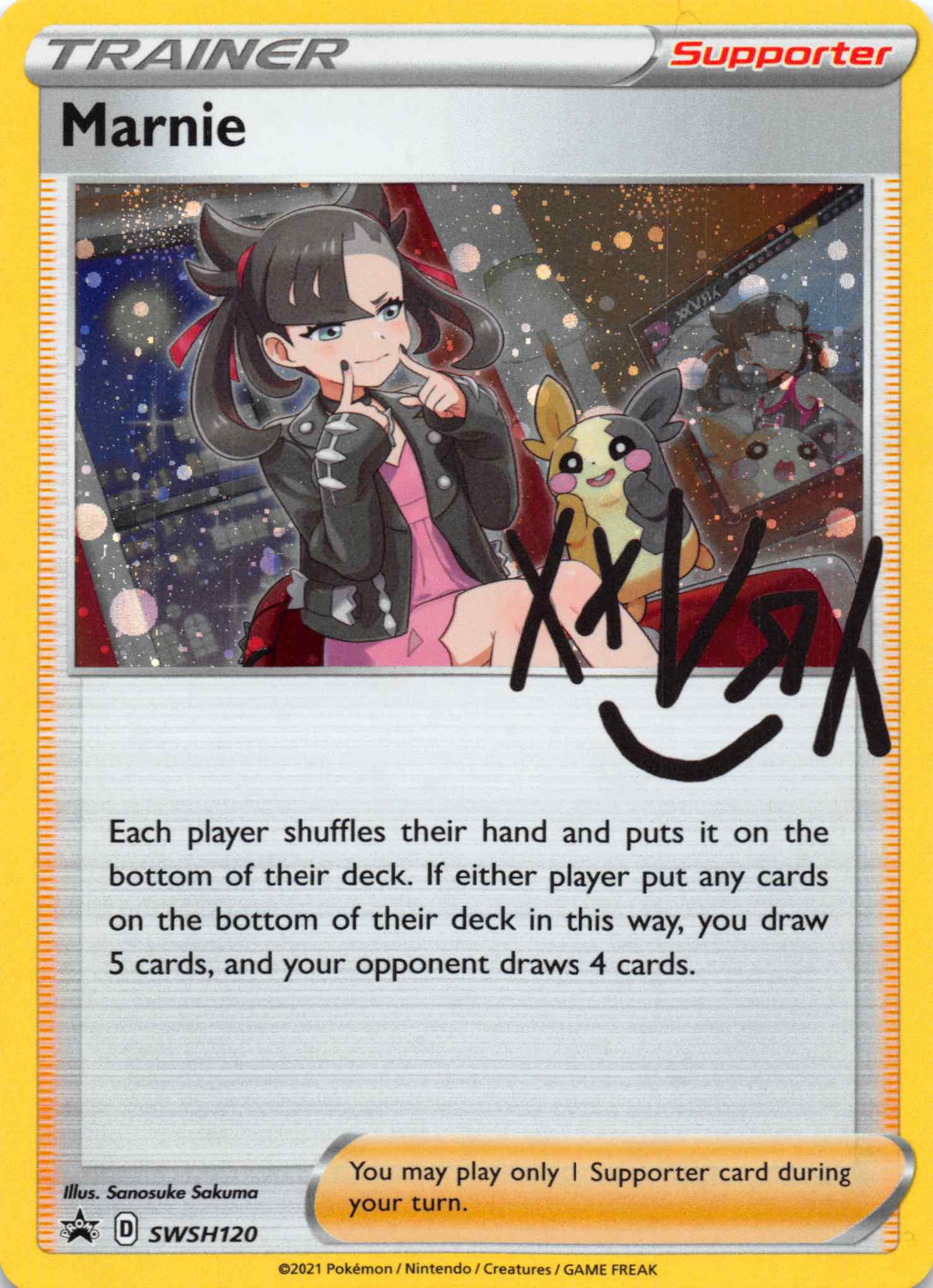 Marnie (SWSH120) [Sword & Shield: Black Star Promos]