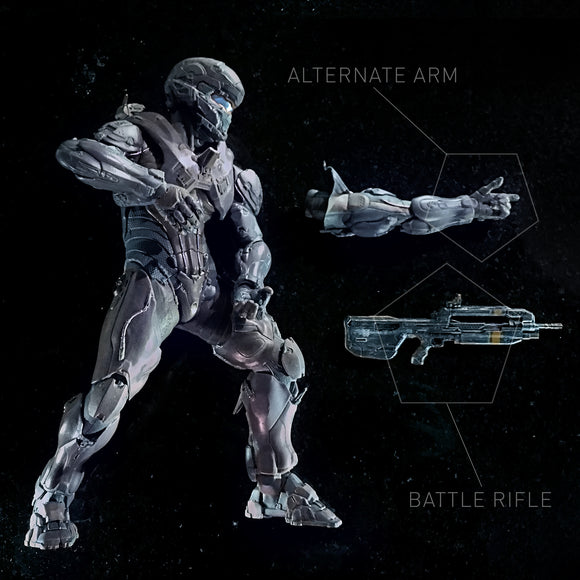 Halo 5 Guardians SPARTAN LOCKE Helmeted Deluxe Action - Duel Kingdom