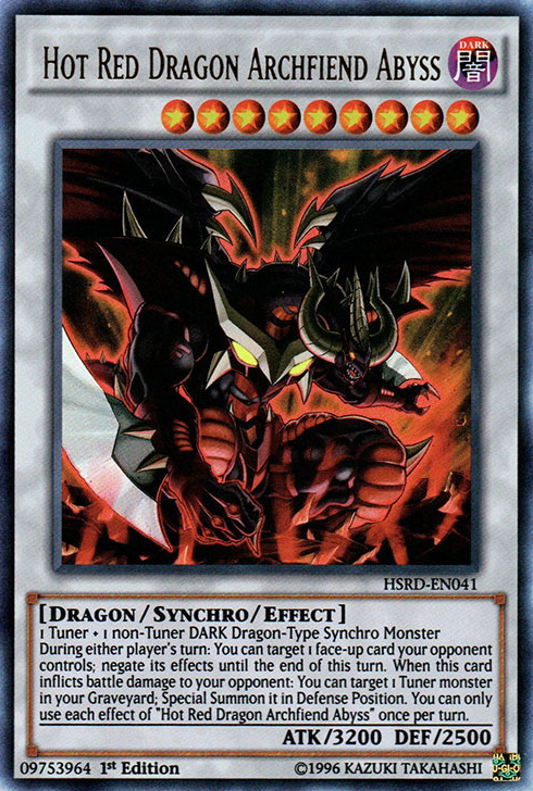 Hot Red Dragon Archfiend Abyss [HSRD-EN041] Ultra Rare - Duel Kingdom