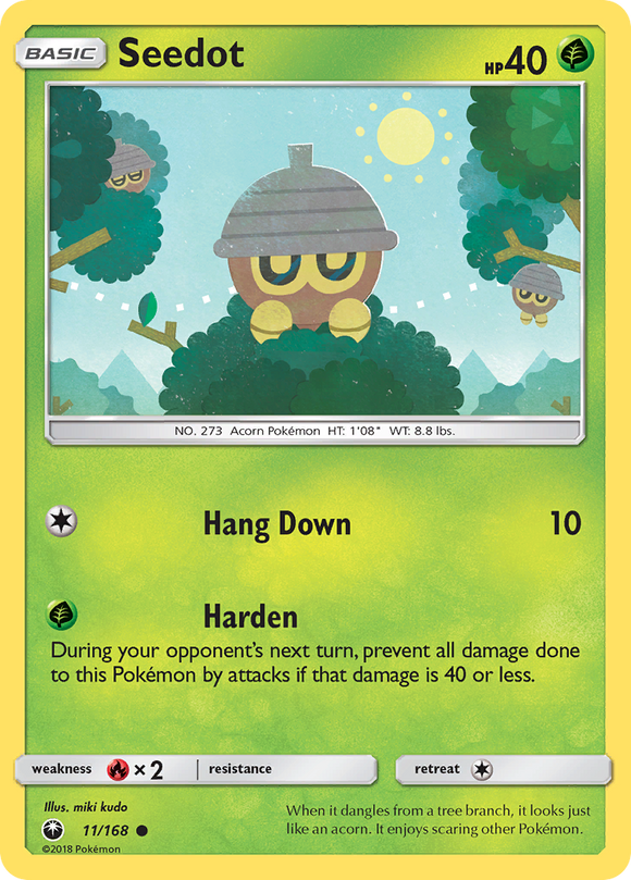 Seedot (11/168) [Sun & Moon: Celestial Storm] - Duel Kingdom