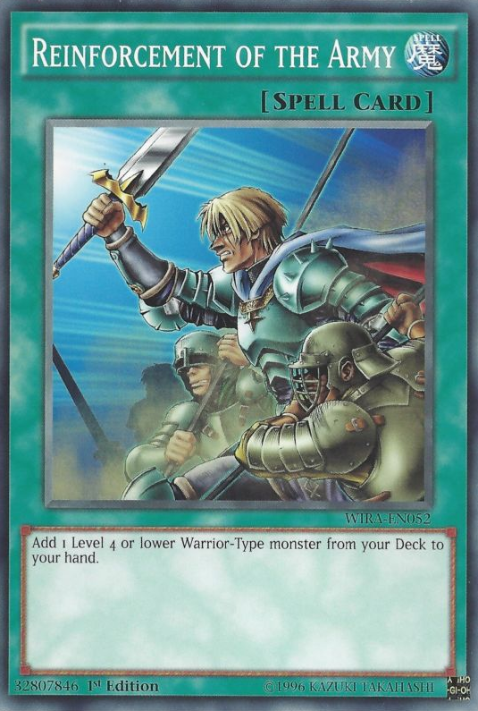 Reinforcement of the Army [WIRA-EN052] Common - Duel Kingdom