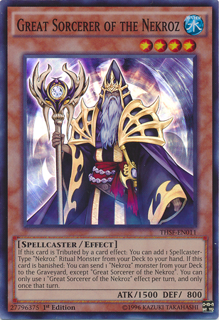 Great Sorcerer of the Nekroz [THSF-EN011] Super Rare - Duel Kingdom