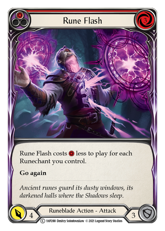 Rune Flash (Red) [1HP288]