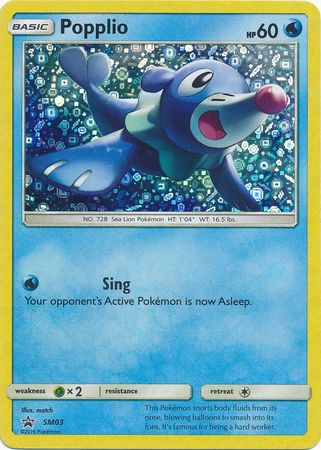 Popplio (SM03) (General Mills Promo) [Sun & Moon: Black Star Promos] - Duel Kingdom