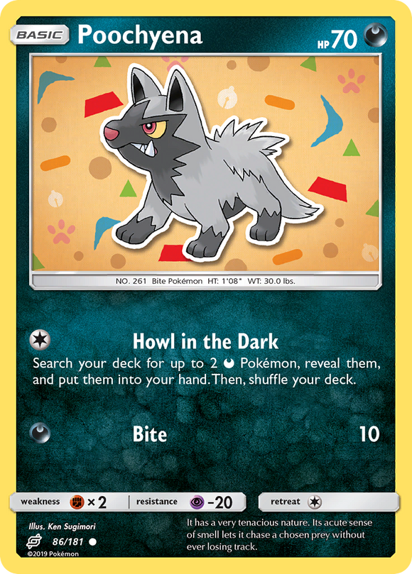 Poochyena (86/181) [Sun & Moon: Team Up] - Duel Kingdom