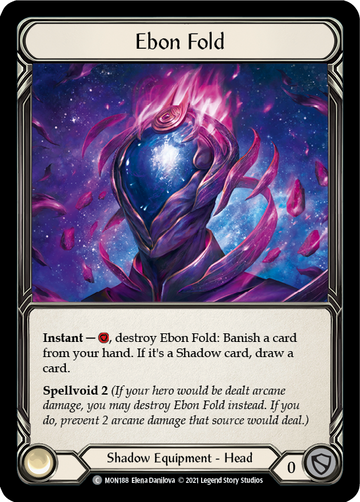 Ebon Fold [MON188] 1st Edition Normal - Duel Kingdom