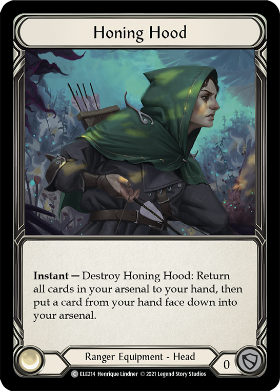 Honing Hood [ELE214] 1st Edition Normal - Duel Kingdom