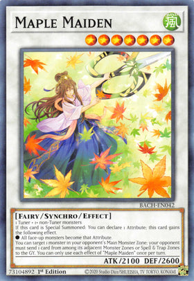 Maple Maiden [BACH-EN042] Common - Duel Kingdom