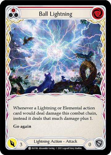 Ball Lightning (Red) [ELE186] 1st Edition Normal - Duel Kingdom
